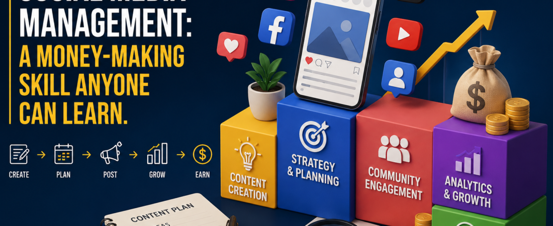 Social Media Management: A Money-Making Skill Anyone Can Learn